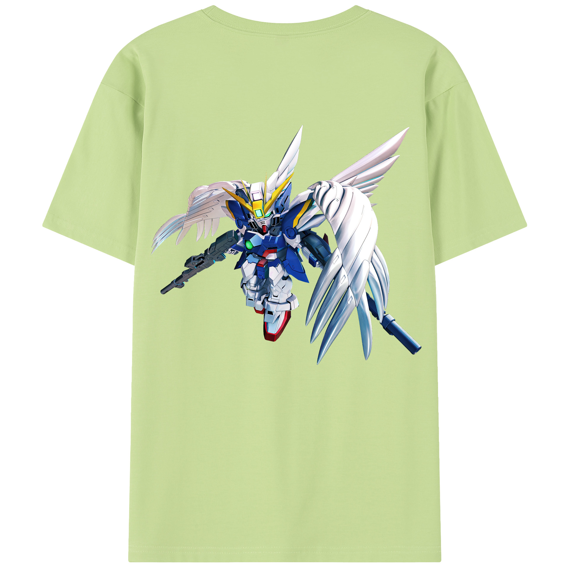（画像用） 機動戦士ガンダム Mobile Suit Gundam 綿100％半袖Tシャツ（背面プリント）